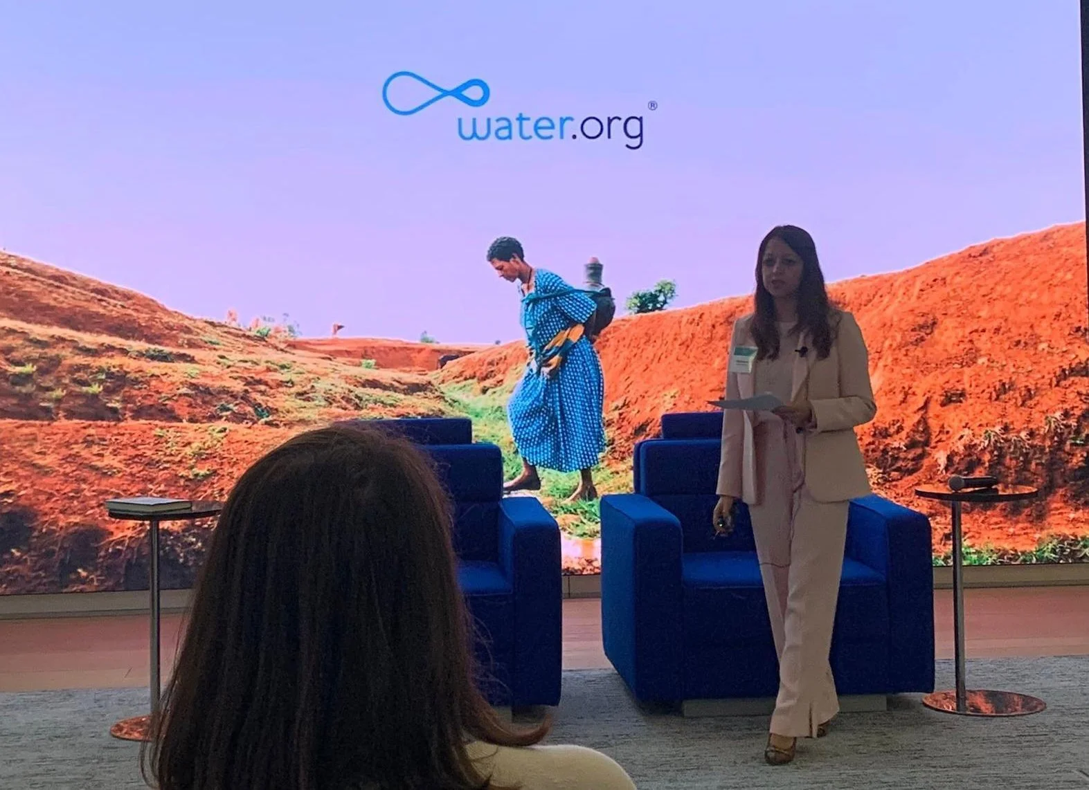 London: World Water Day with Water.org and Mwe